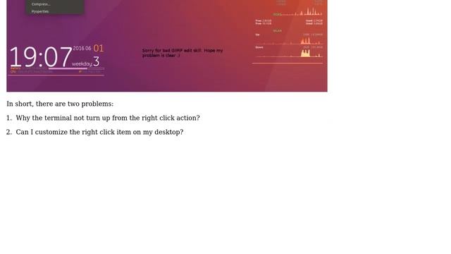 Ubuntu: Problems On Adding Actions In .desktop File