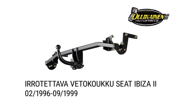 Irrotettava Vetokoukku Seat Ibiza II 02/1996-09/1999
