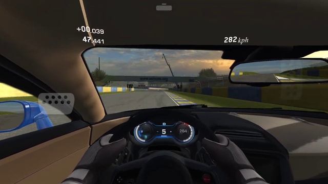 Jaguar CX75 Time Trial #BugattiCircuit