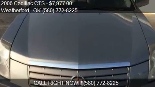2006 Cadillac CTS Base 4dr Sedan W/2.8L For Sale In Weatherf