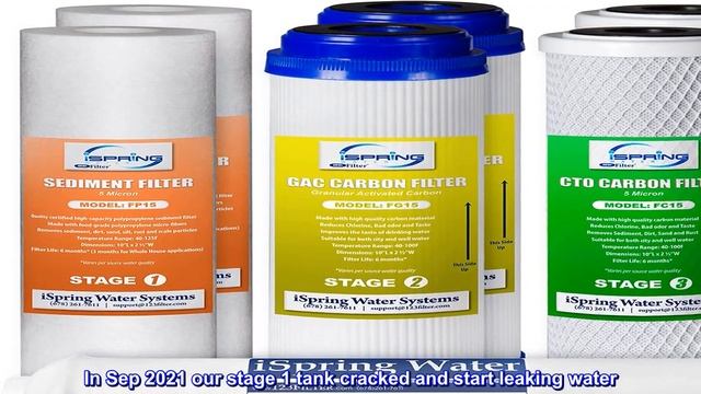 Great Product -  ISpring F7-GAC For Standard 5-Stage Reverse Osmosis RO Systems 1-Year Replacement