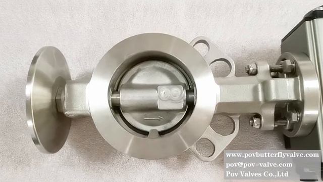 High Performance Pneumatic Butterfly Valve