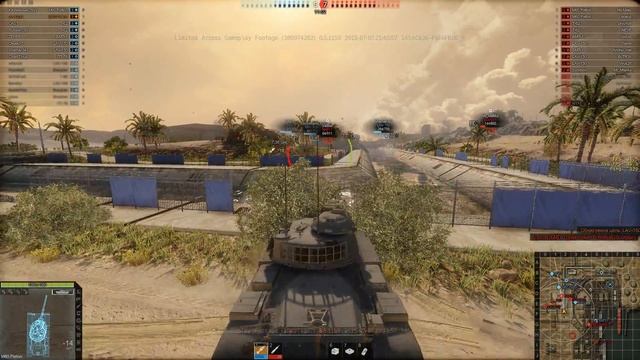 Armored Warfare GamePlay ЗБТ M60 Patton 6 фрагов
