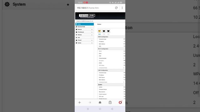 TOTOLINK Router Password Change