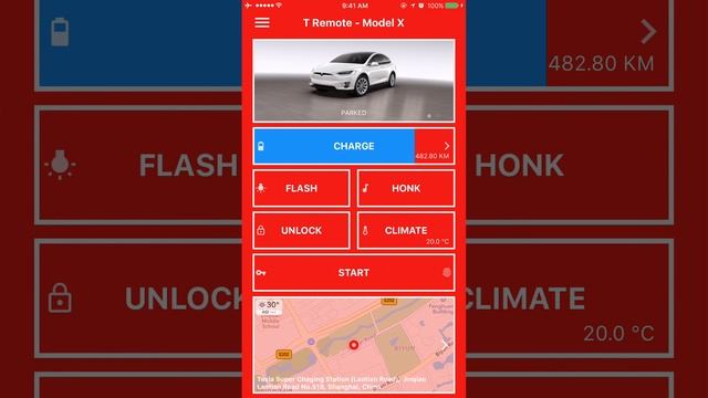 T Remote - For Tesla Model S & Model X