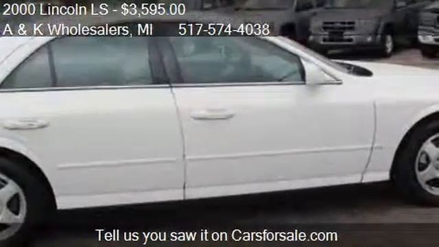 2000 Lincoln LS Base 4dr V6 Sedan For Sale In Lansing, MI 48