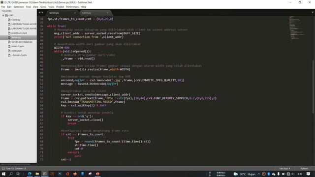 SISTEM TERDISTRIBUSI - UDP Socket Programming