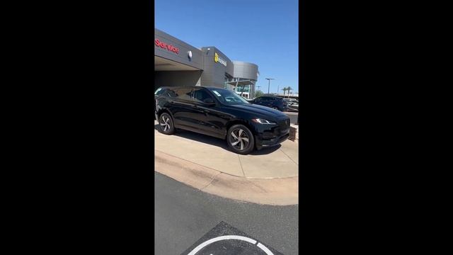 Nothing Is As Sleek As A Black 2023 Jaguar F-PACE.