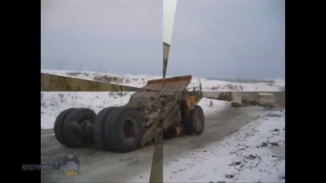 Авто приколы с самыми большими грузовыми автомобилями и самосвалами БЕЛАЗ