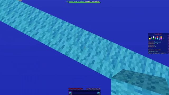 играем в бедварс на тесло крафте!!!