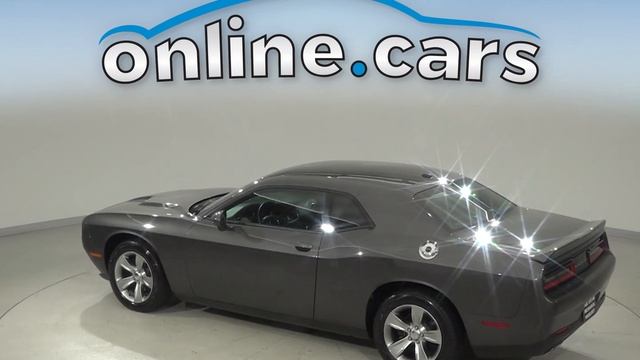 A11889TA Used 2018 Dodge Challenger SXT RWD 2D Coupe Gray Test Drive, Review, For Sale