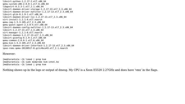Unix & Linux: KVM Virtualization For CentOS 7