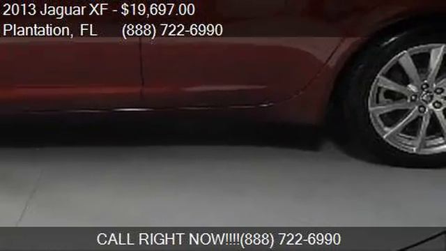 2013 Jaguar XF 2.0T 4dr Sedan For Sale In Plantation, FL 333