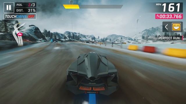 ASPHALT LAMBORGHINI EGOISTA IN GREENLAND ICE ROAD