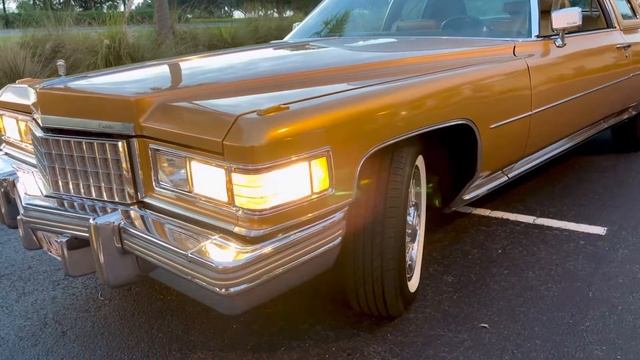 1976 Cadillac Coupe De Ville (left Front Turn Signal And Cornering Lamp)
