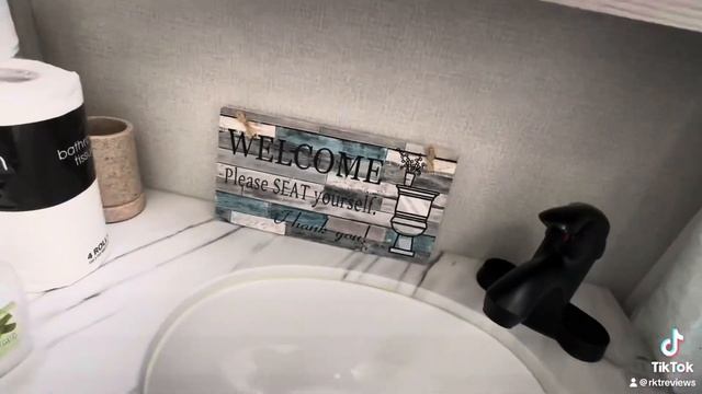 Printed Wood Plaque Sign Wall Hanging Welcome Sign Please Seat Yourself Wall Art Sign Size
