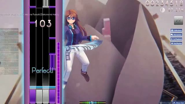 (osu!mania) Sakura Fubuki 〈Sakura No Hana〉