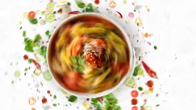 Vegetarian Food Menu (After Effects Template)