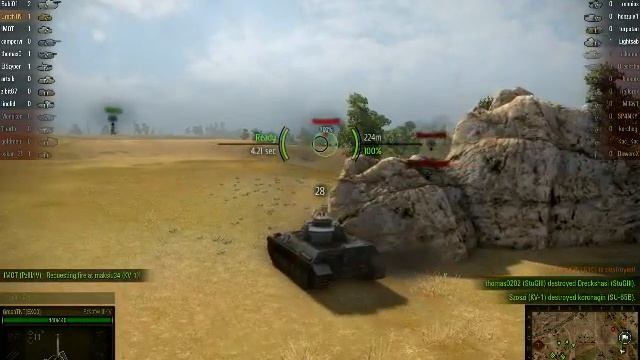 World Of Tanks. Random Match. PzKpfw III/IV