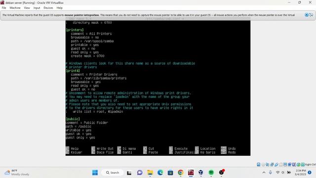 SAMBA SERVER LINUX