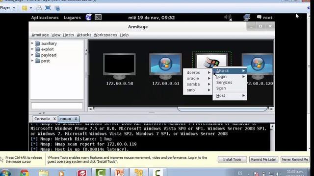 MARCO NORMATIVO DE LA HERRAMIENTA ARMITAGE BAJO EL SISTEMA OPERATIVO KALI-LINUX