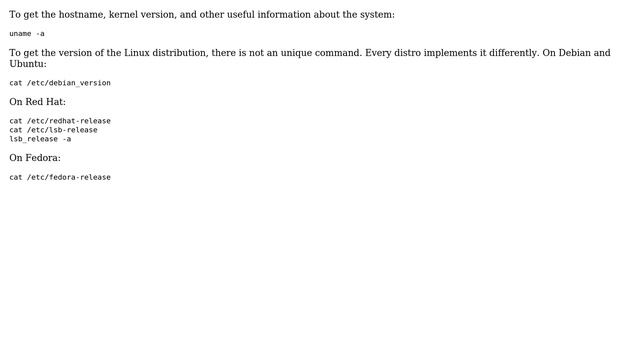 Unix & Linux: How Can I Get System Information From The Command Line? (6 Solutions!!)
