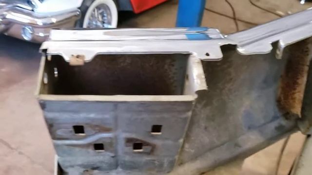 1966 Cadillac Front Bumper Center Face Bar Eldorado Deville Fleetwood