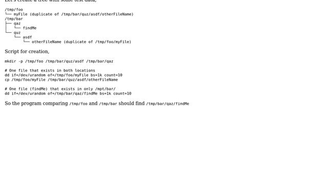 Unix & Linux: Diffing Two Directories Recursively Based On Checksums?