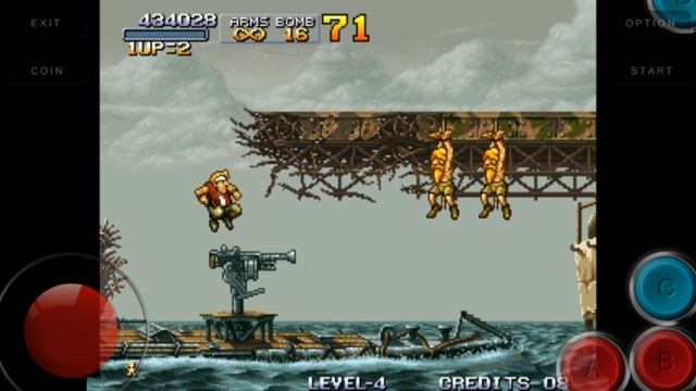Metal Slug Mission 6 On Android Phone MAME4droid Emulator