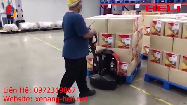 Xe Nâng Tay điện CBD20J-Li3 Heli