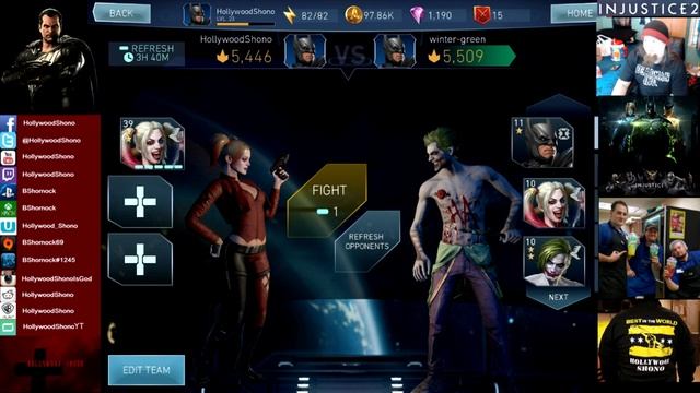 Injustice 2 Android - HollywoodShono's Progress On My Free To Play Account