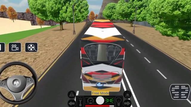 New Modern Bus Simulator Game. Zubair Android Game. New Game Android. Please Viral My Video.
