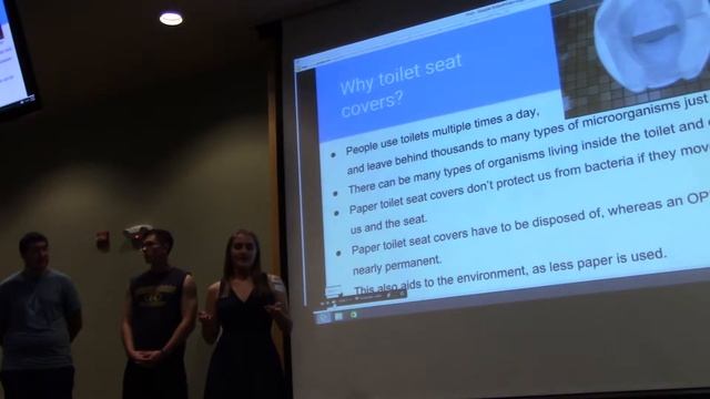 OPE Toilet Seat Cover Pitch Competition