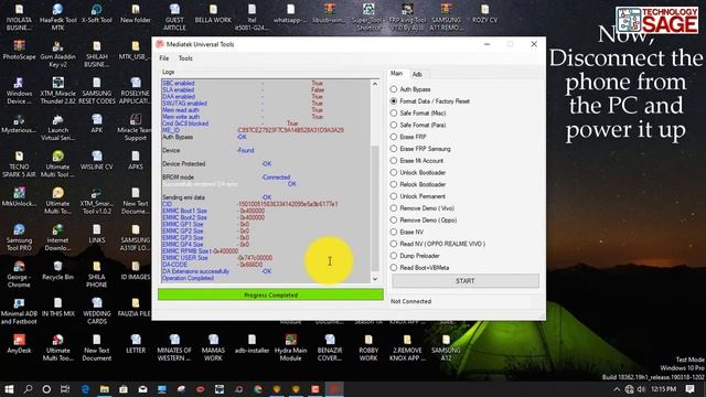 Mediatek Universal Tools - MTK Universal Tools Unlocking OPPO A1K 2