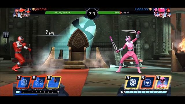 Power Rangers Legacy Wars: Jen Vs  Wes