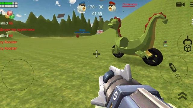 CHICKEN GUN GAME ALL LEVELS GAMEPLAY ALL GUNS UNLOCKED ANDROID AND IOS GAMEPLAY PART 2222