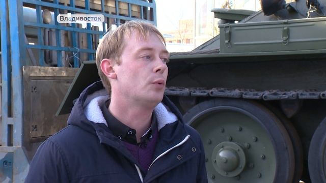 Легендарный танк оправлен на ремонт