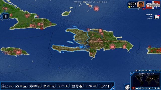 GEOPOLITICAL SIMULATOR 4 -  EDIÇÃO 2020 Gameplay COM O HAITI EP. 8 (PC/PT-BR)