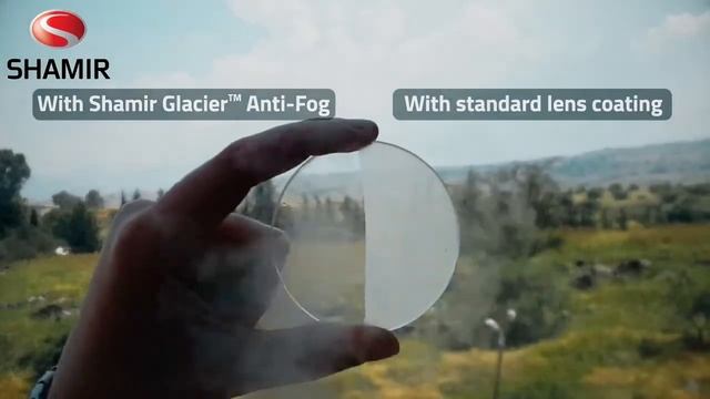 NEW Shamir Glacier™ Anti Fog Lens Coating