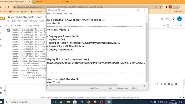 How To Create A Leech Mirror Telegram Bot | WZML-X | About Torrent Ytdl Renaming | UltroidOfficial