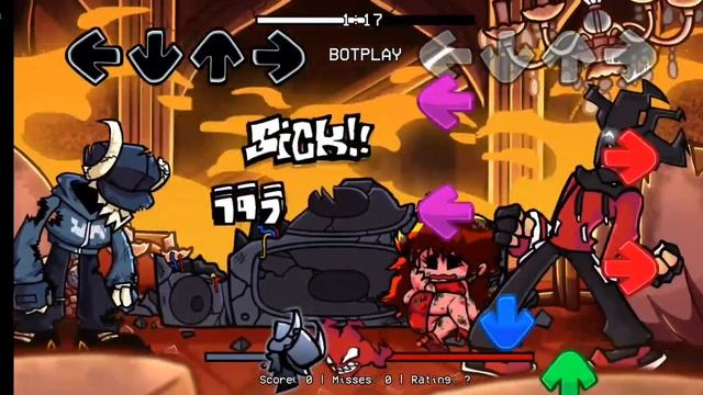 Fnf - Vicious Extermination - (Genocide X A.G.O.T.I) - Full Chart - Psych Engine Port