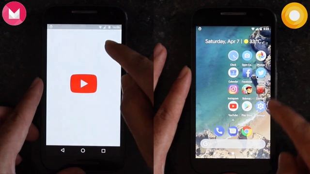 Stock ROM VS Custom ROM|Android 6 Vs Android 8.1 | PIXEL Experience ROM VS Stock 6.0 MOTO G3 Osprey