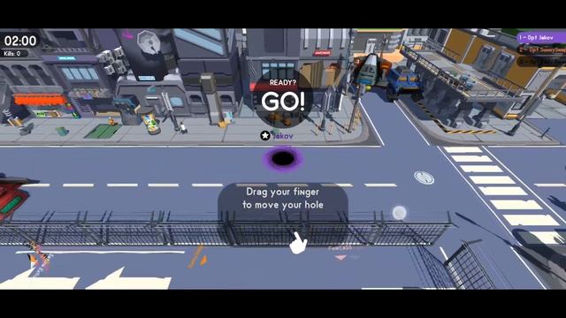 Hole.io - Android And IOS Gameplay, Live Record. Part 3