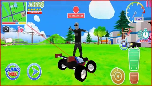 Dude Theft Wars: Open World Sandbox - New RC Monster Truck Car | Android Gameplay HD