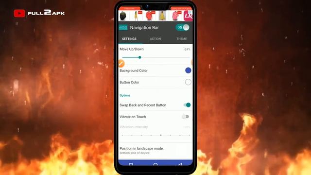 Navigation Bar - Back, Home, Recent Button