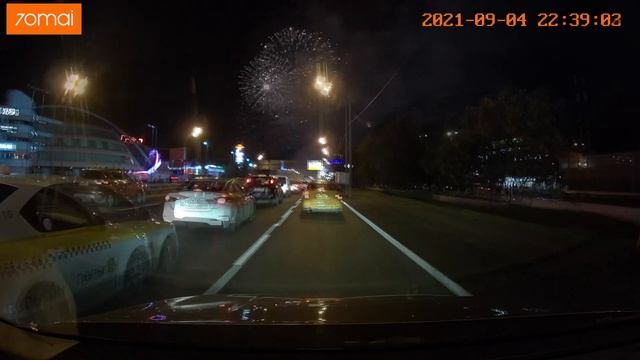 2021-09-04 Фейерверк на Ленинградке в Химках