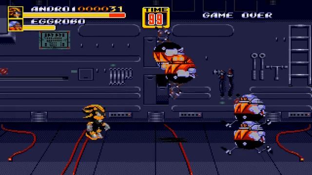 Android Shadow Survival - Streets Of Rage 2 - Robotnik Wars (hack) Sega