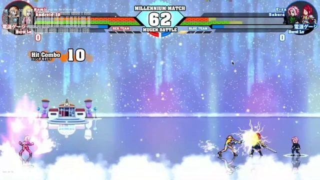 Nami And Android 18 Vs Ezra And Sakura