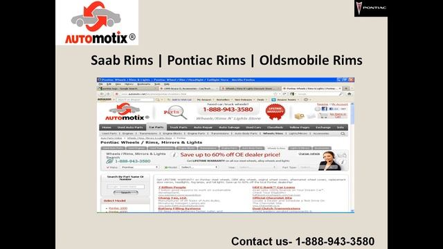 Saab, Pontiac And Oldsmobile Rims With Lifetime Warranty