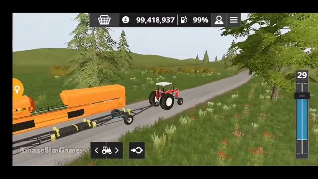 Farming Simulator 20 Android Gameplay. Yagodnoe Big Map Mod